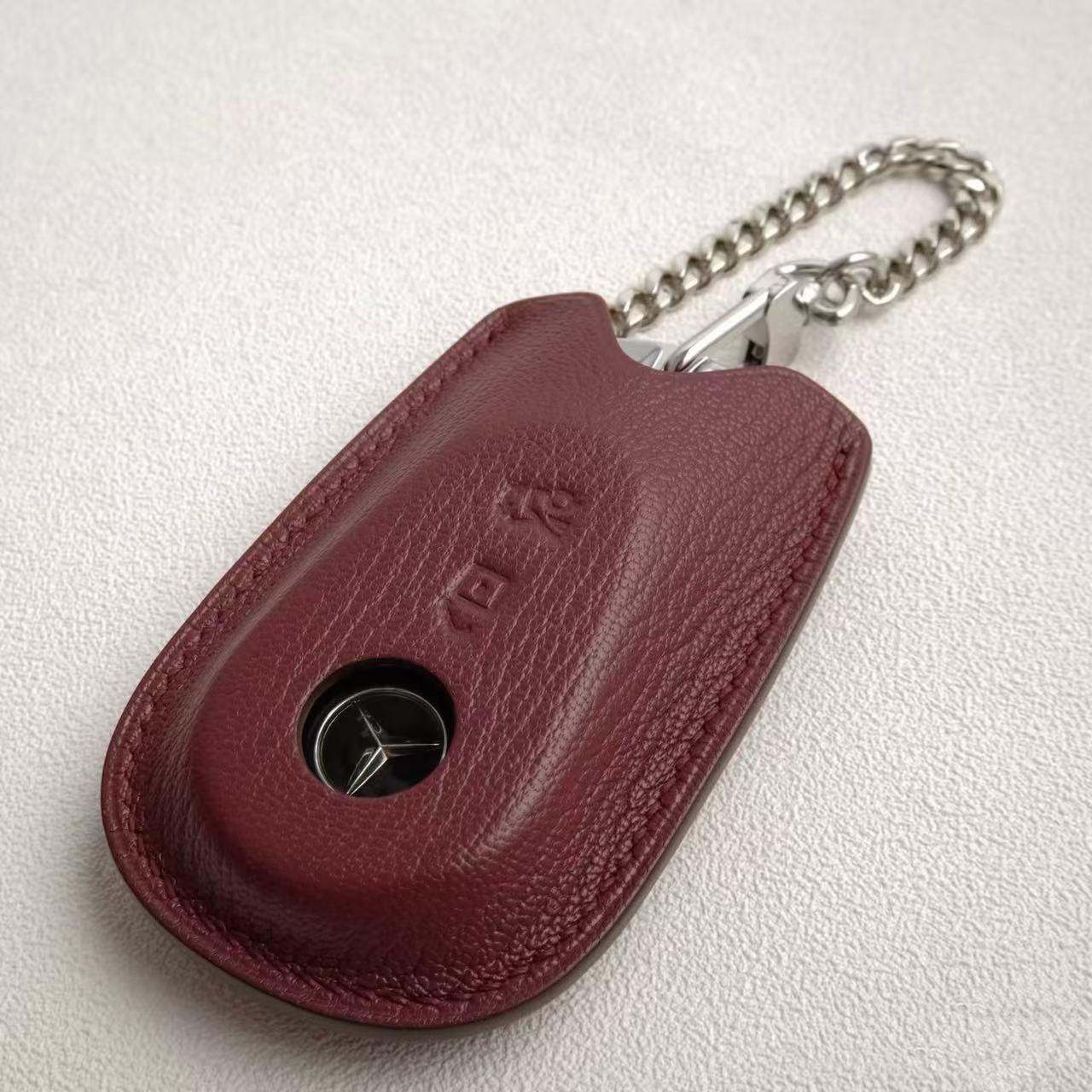 S006 Red French Alran Sully Leather