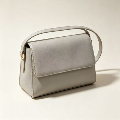 S025 Oat Grey French Alran Sully Leather