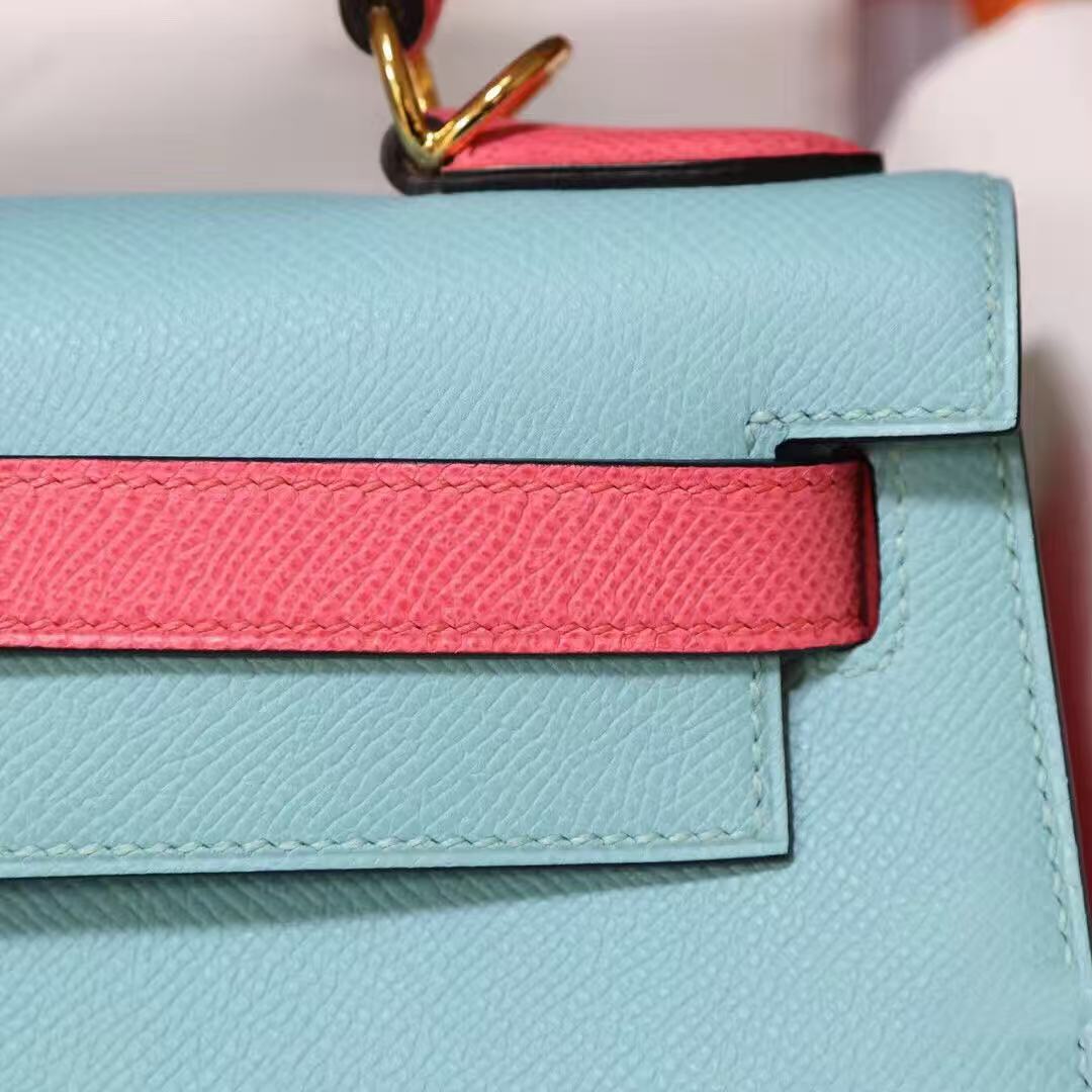 P058 Bleu Atoll 3P EP Leather