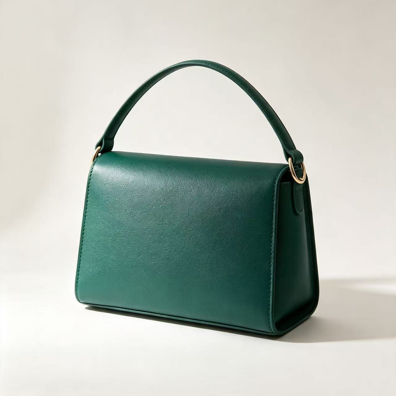 S020  Forest Green French Alran Sully Leather