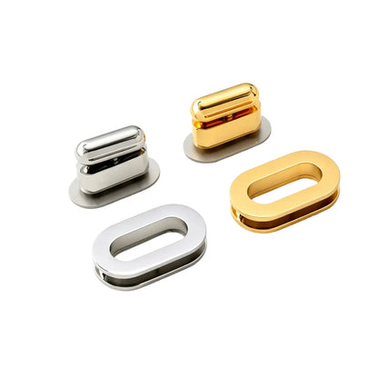 1273 Stainless Steel Twist Lock  ,Gold/silver