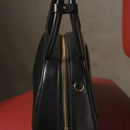 S001 Black French Alran Sully Leather