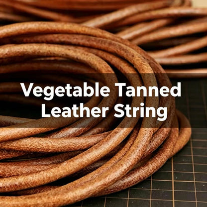 1371 Vegetable Tanned Leather String