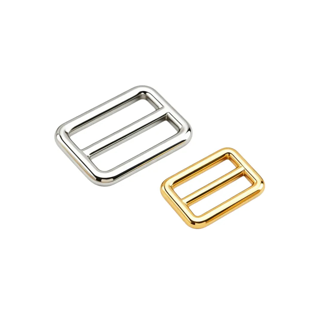 1245 Stainless steel Tri-Glide Buckle,Gold/silver,Multiple size