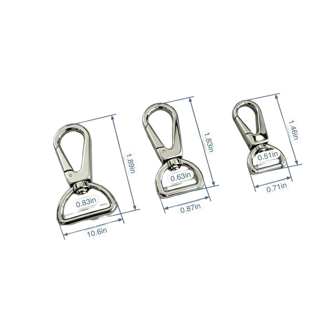 1249 Stainless steel  Swivel Bolt Snaps,Gold/silver,Multiple size
