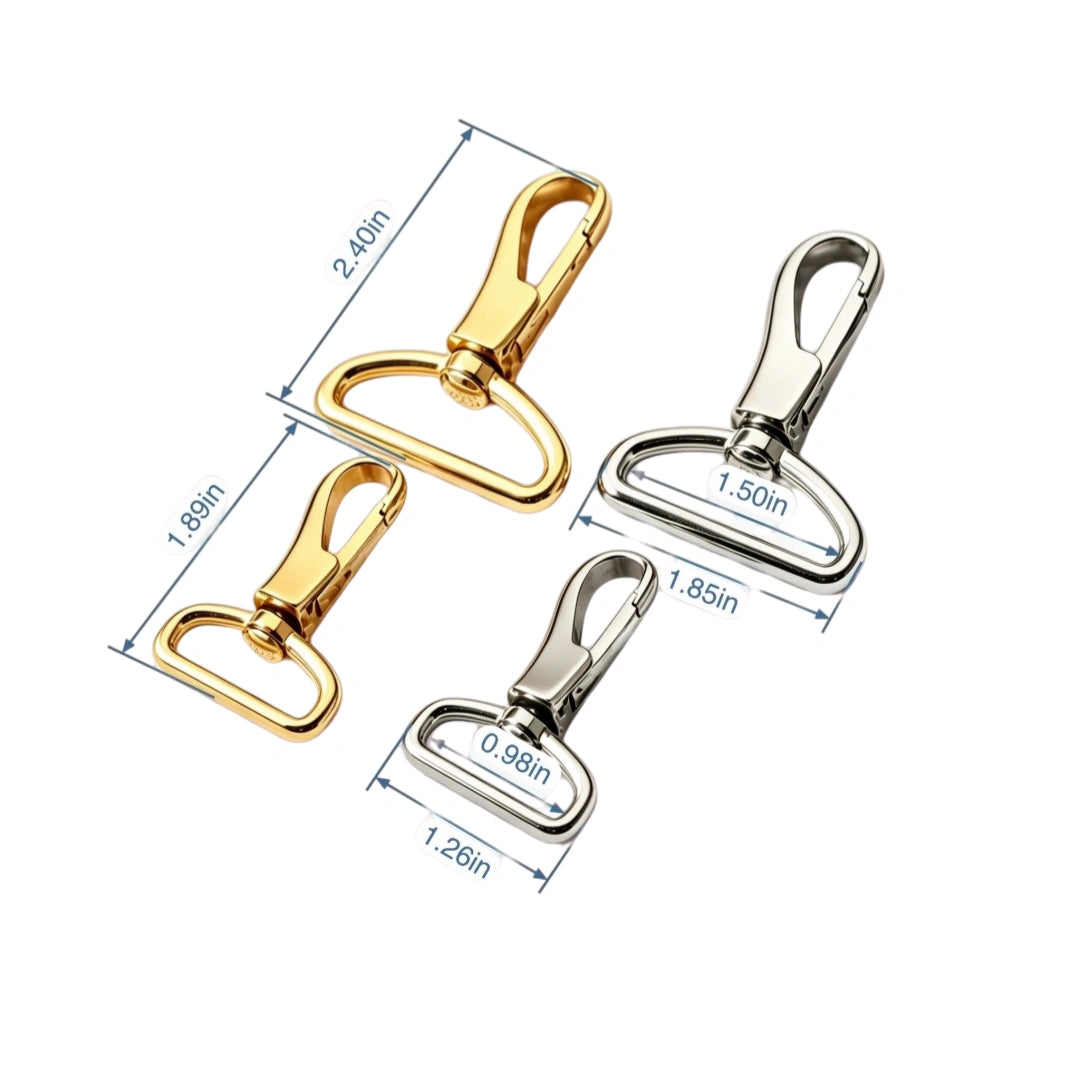 1253 Stainless steel  Swivel Bolt Snaps,Gold/silver,Multiple size