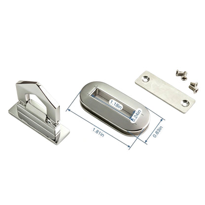 1278 Stainless Steel Arrow Turn Lock ,Gold/silver