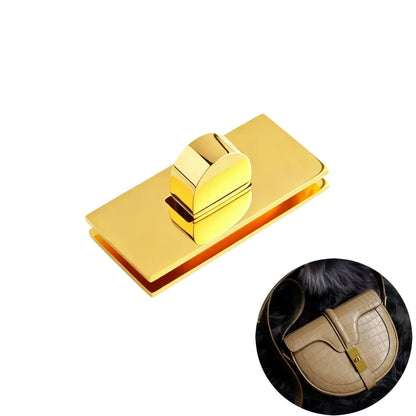 1271  Stainless Steel Twist Lock ,Gold/silver,Two sizes