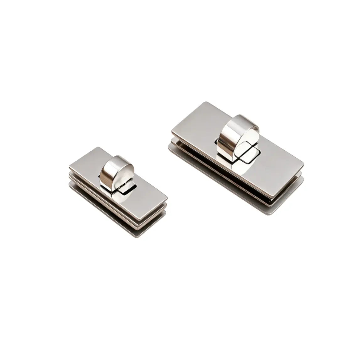 1271  Stainless Steel Twist Lock ,Gold/silver,Two sizes