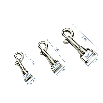 1255 Stainless steel  Swivel Bolt Snaps,Gold/silver,Multiple size