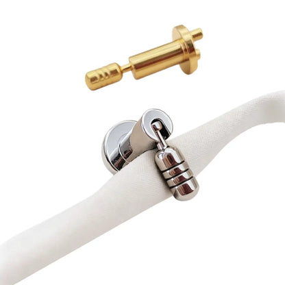 1270 Stainless Steel Spring Turn Lock,Gold/silver