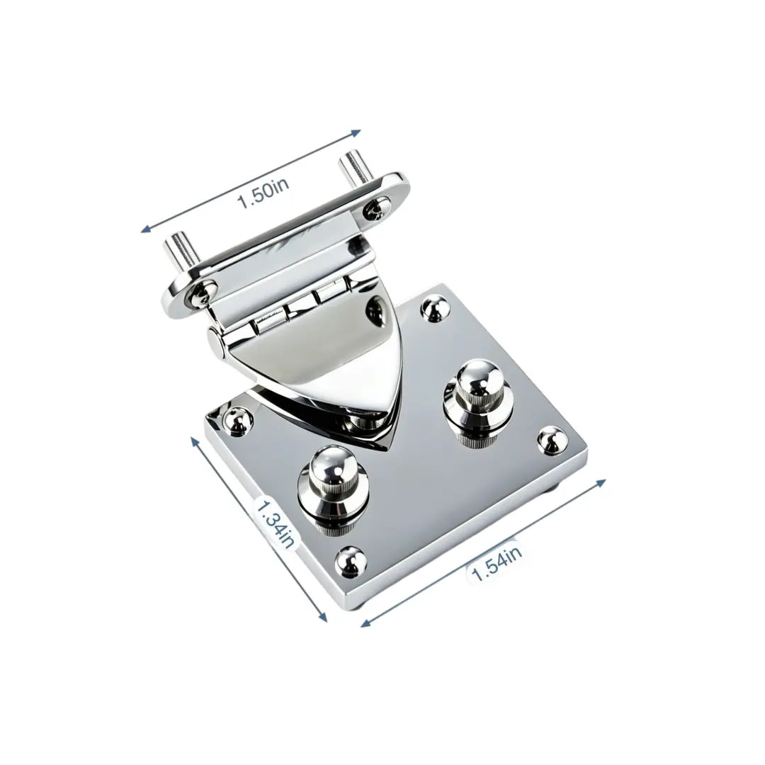 1283 Stainless Steel Spring Latch Lock for Wooden Boxes ,Gold/silver