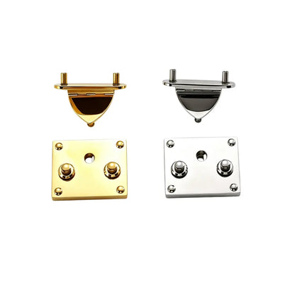 1283 Stainless Steel Spring Latch Lock for Wooden Boxes ,Gold/silver