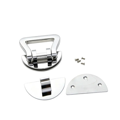 1283 Stainless Steel Spring Latch Lock for Wooden Boxes ,Gold/silver