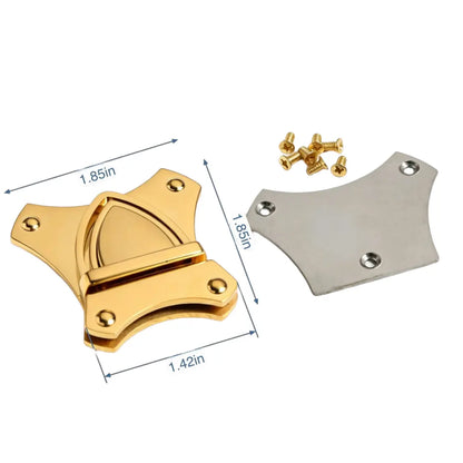1285 Stainless Steel Butterfly Turn Lock ,Gold/silver