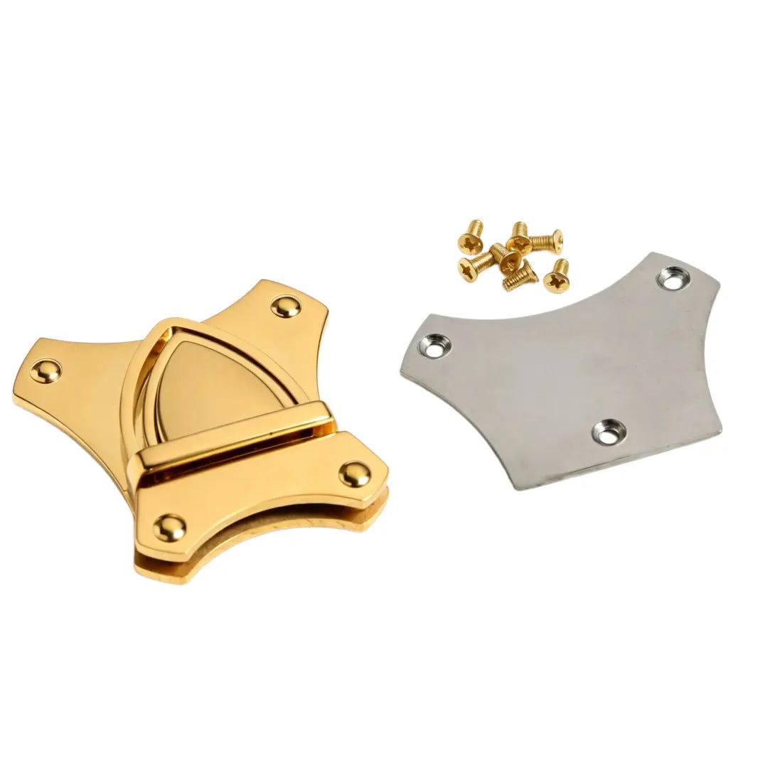 1285 Stainless Steel Butterfly Turn Lock ,Gold/silver