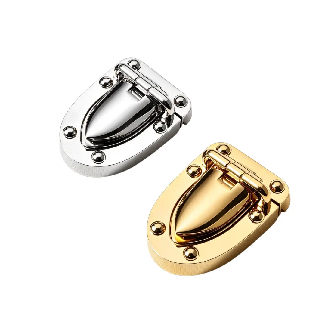 1287 Stainless Steel Shield Turn Lock ,Gold/silver