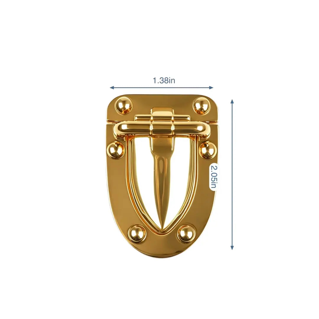 1287 Stainless Steel Shield Turn Lock ,Gold/silver
