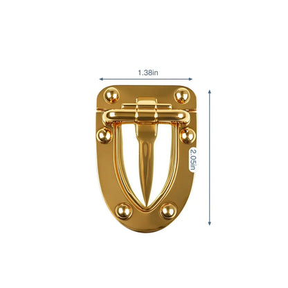 1287 Stainless Steel Shield Turn Lock ,Gold/silver