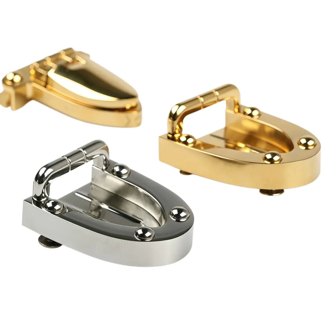 1287 Stainless Steel Shield Turn Lock ,Gold/silver