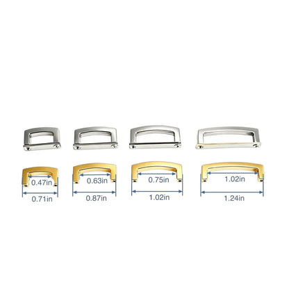 1308 Stainless Steel Arch-Handle Holder,Gold/silver,Four sizes
