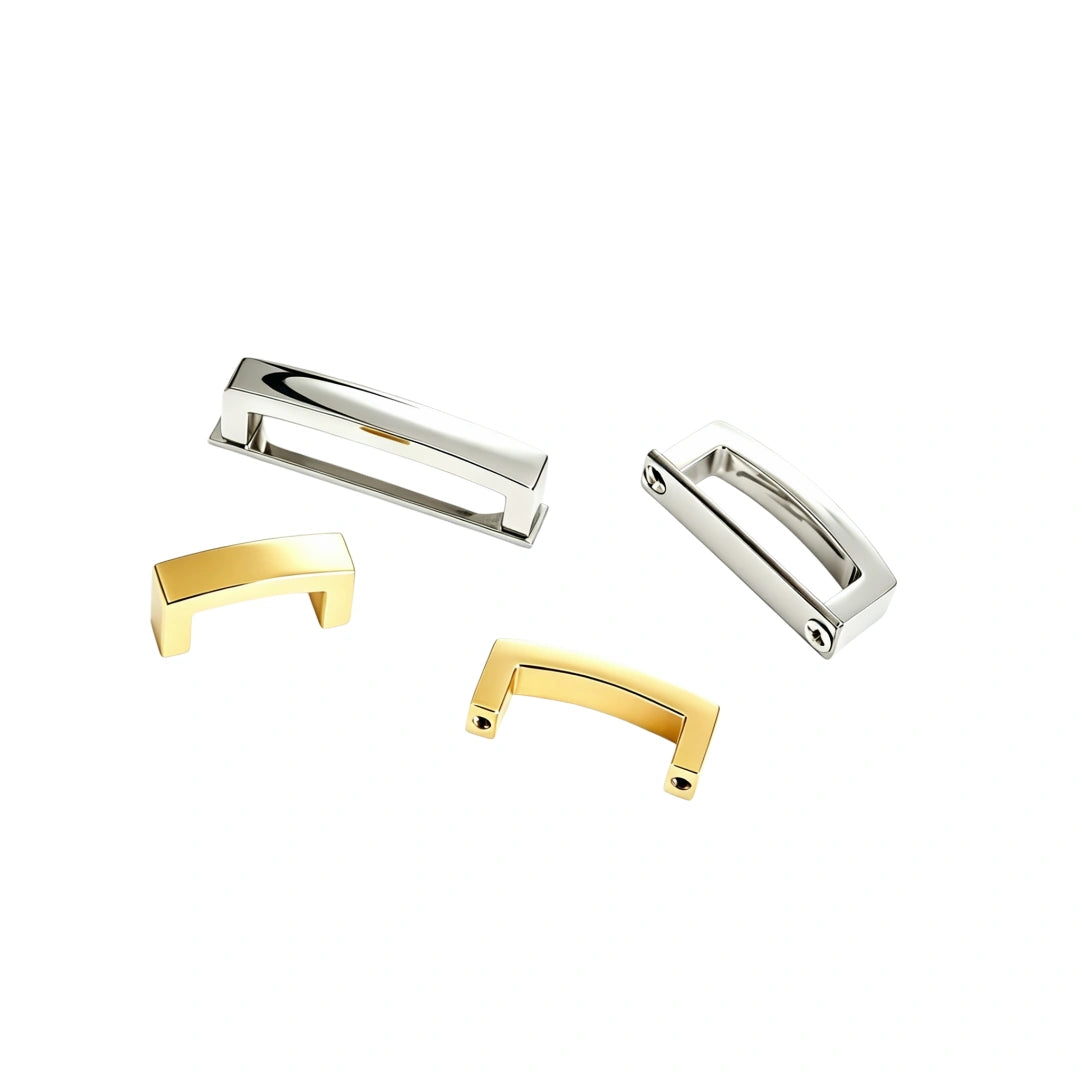 1308 Stainless Steel Arch-Handle Holder,Gold/silver,Four sizes