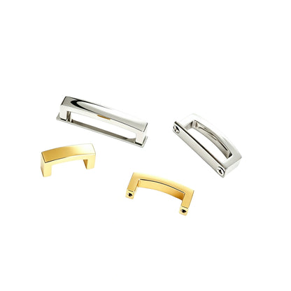 1308 Stainless Steel Arch-Handle Holder,Gold/silver,Four sizes