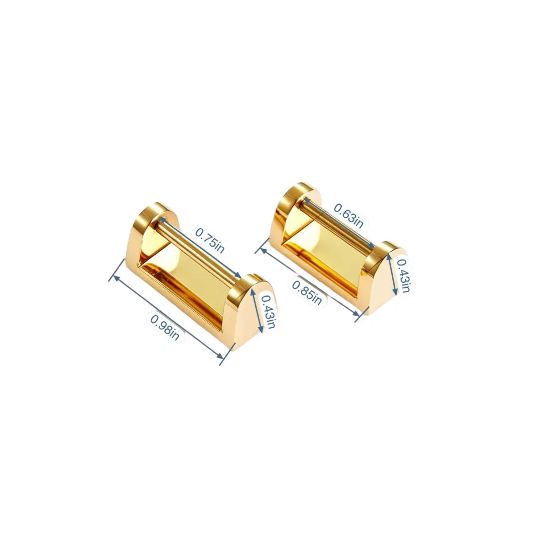 1309 Stainless Steel Handle Holder,Gold/silver,Two sizes