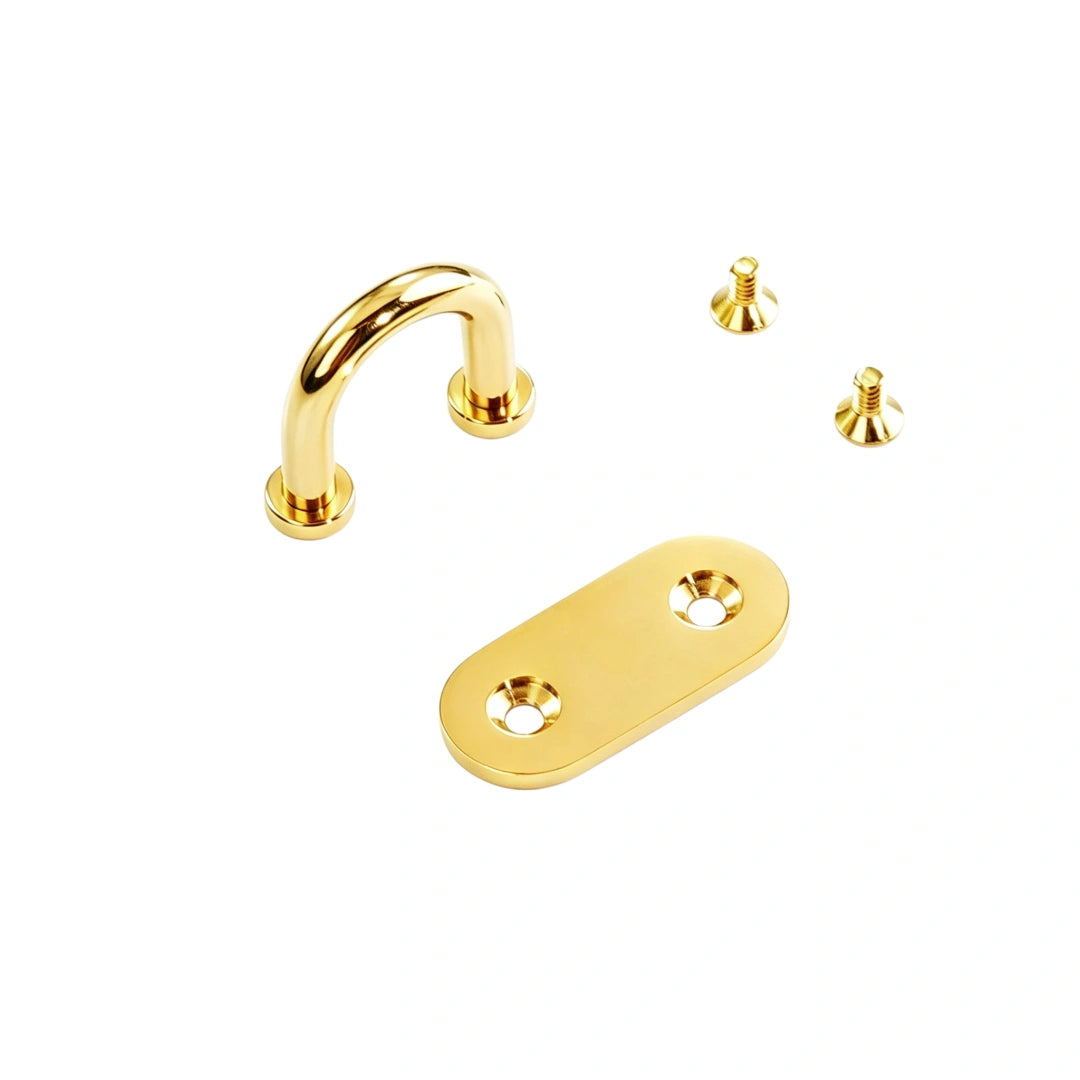1313 Stainless Steel Arc Handle Holder,Gold/silver