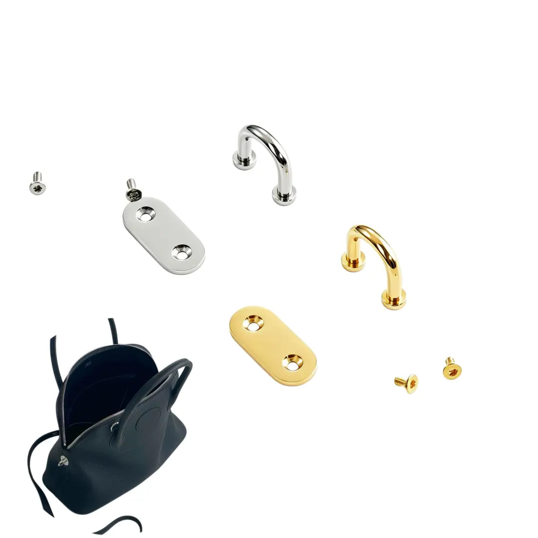 1313 Stainless Steel Arc Handle Holder,Gold/silver