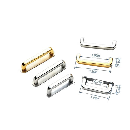 1314 Stainless Steel Arch-Handle Holder,Gold/silver,Two sizes