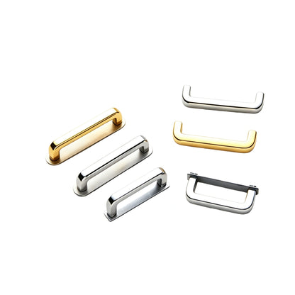 1314 Stainless Steel Arch-Handle Holder,Gold/silver,Two sizes