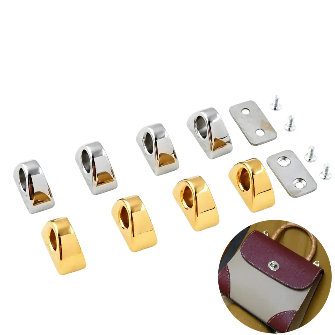 1316 Stainless Steel Drop-shaped handle holder，Gold/silver