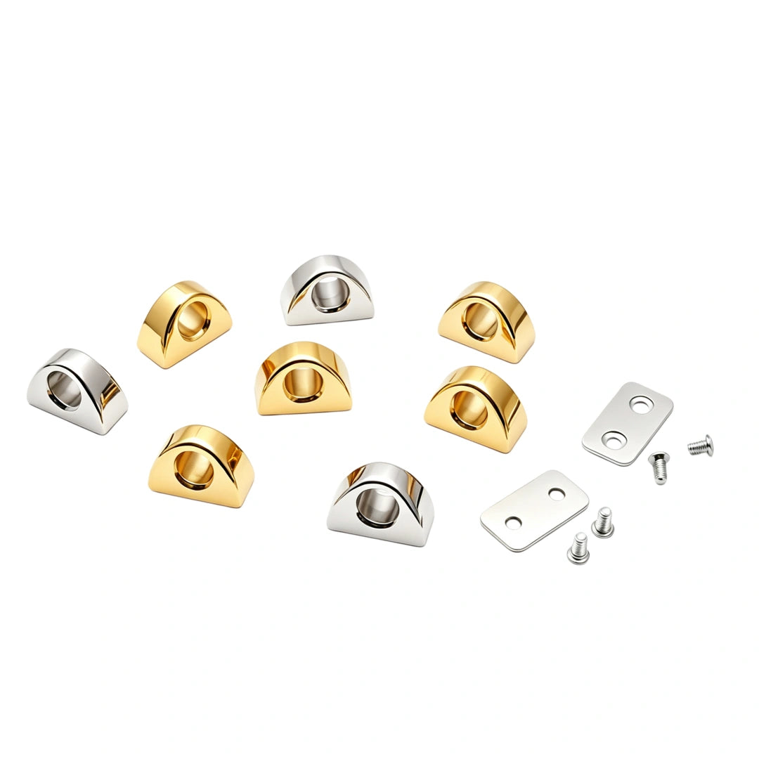 1316 Stainless Steel Drop-shaped handle holder，Gold/silver