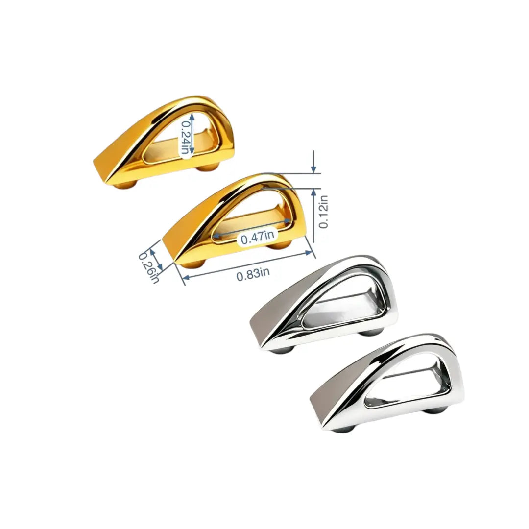 1317 Stainless Steel Drop-shaped handle holder，Gold/silver