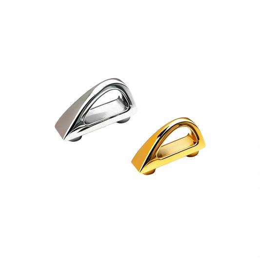 1317 Stainless Steel Drop-shaped handle holder，Gold/silver