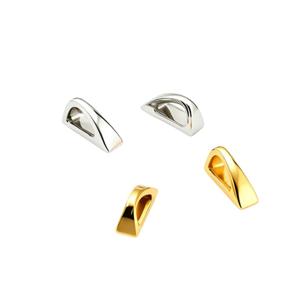 1317 Stainless Steel Drop-shaped handle holder，Gold/silver