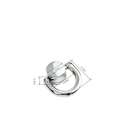 1320 Stainless Steel Chain Connector / Handle Holders ,Gold/silver