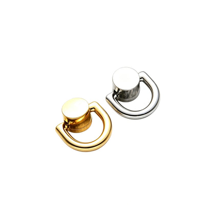 1320 Stainless Steel Chain Connector / Handle Holders ,Gold/silver