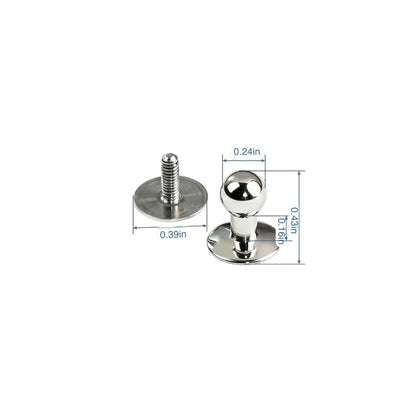 1328 Stainless Steel High Post Nipple Rivets  ,Gold/silver