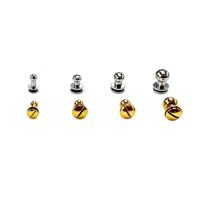1327 Stainless Steel Ball Head Nipple Rivets ,Gold/silver,Four sizes