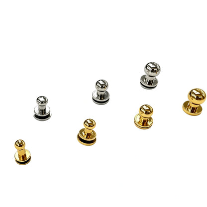 1327 Stainless Steel Ball Head Nipple Rivets ,Gold/silver,Four sizes
