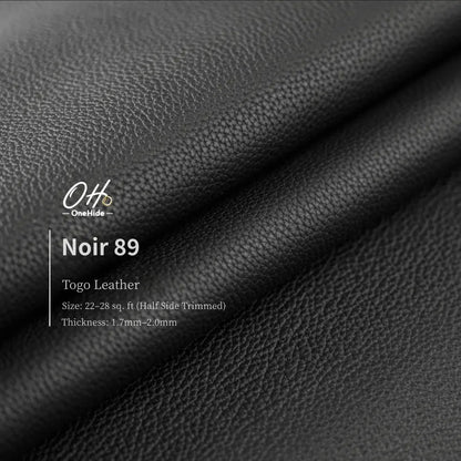 G001 Noir 89 Togo Leather