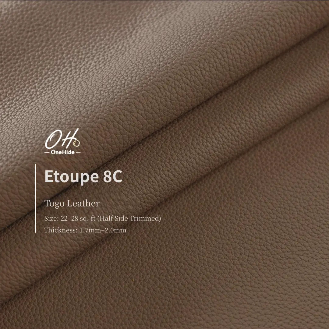 G003 Gris Etoupe 8C Togo Leather