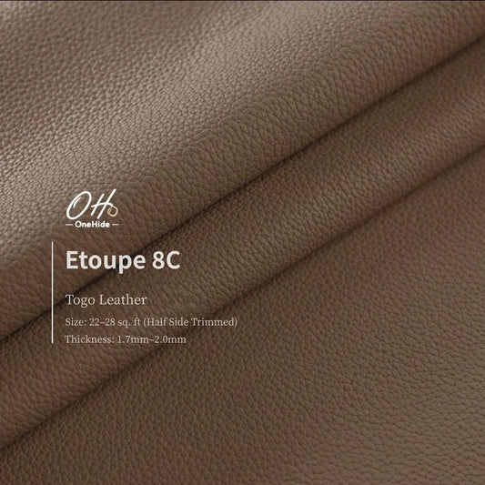 G003 Gris Etoupe 8C Togo Leather