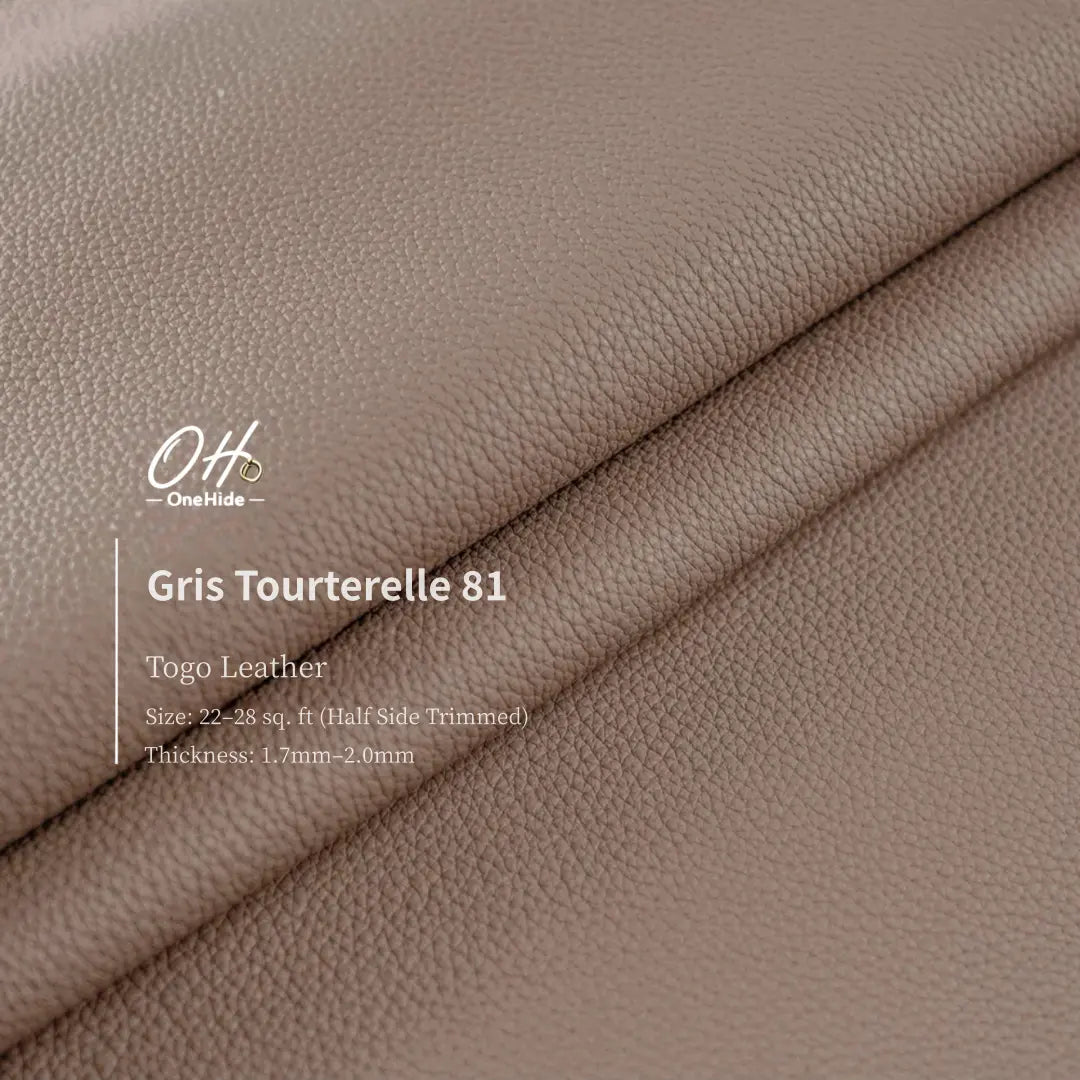 G006 Gris Tourterelle 81 Togo Leather