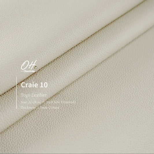 G010 Craie 10 Togo Leather