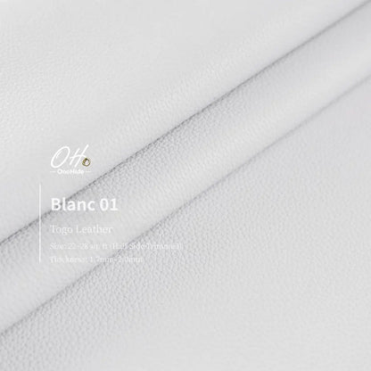 G012 Blanc 01 Togo Leather