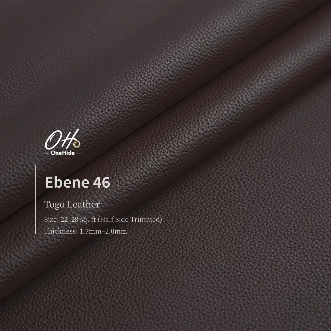 G013 Ebene 46 Togo Leather