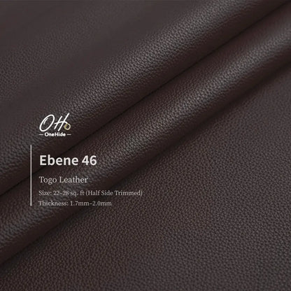 G013 Ebene 46 Togo Leather